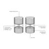 JUEGO MINI MOLINILLOS 2PZAS TRAMONTINA T64650 SEL-f482a12d