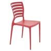 SILLA SOFIA RESPALDO HORIZONTAL ROJA TRAMONTINA T922374 SEL-f7c63463