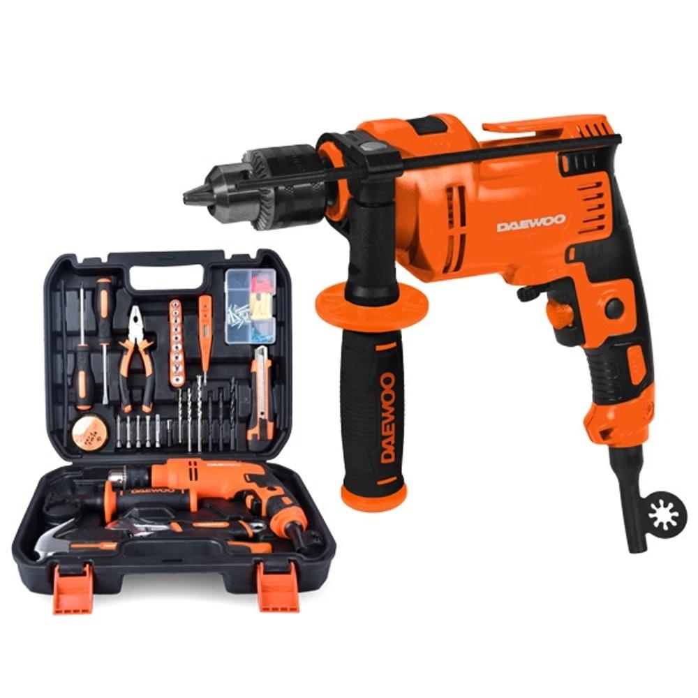 KIT TALADRO DAEWOO 550W C/ 34 ACC SEL-f8852502