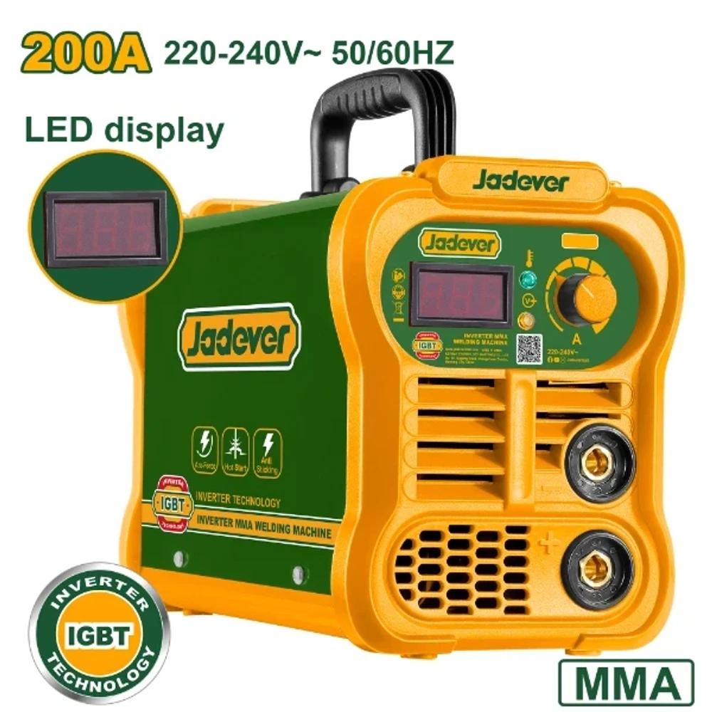 Soldador Inverter MMA 200A IGBT. Jadever Caja* SEL-f94a8820