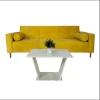 Sofá Cama Unanime Valenzuela Amarillo SEL-fd2a10c9
